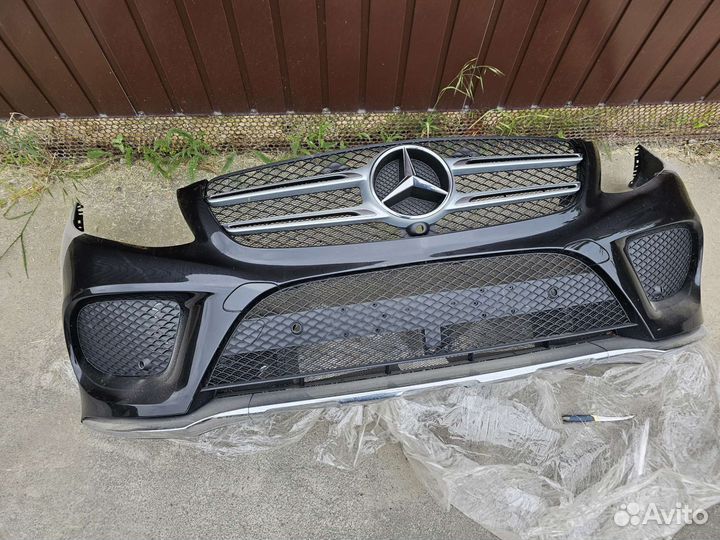 Бампер mercedes 166