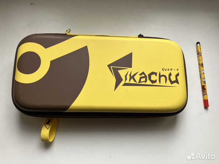 Чехол для Nintendo Switch Pikachu + стилус