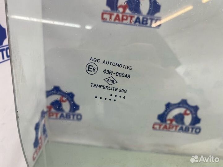 Стекло двери переднее правое Renault Sandero