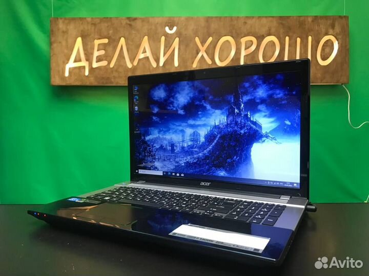 Ноутбук Acer с intel core i7/256ssd/12gb озу