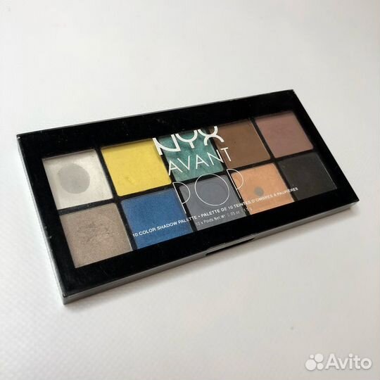 Тени для век NYX, палитра теней, палетка