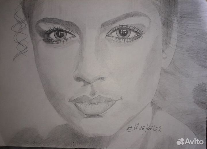 Графика, портреты Акварель Масло Сюжеты