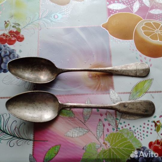Старинные ложки столовые