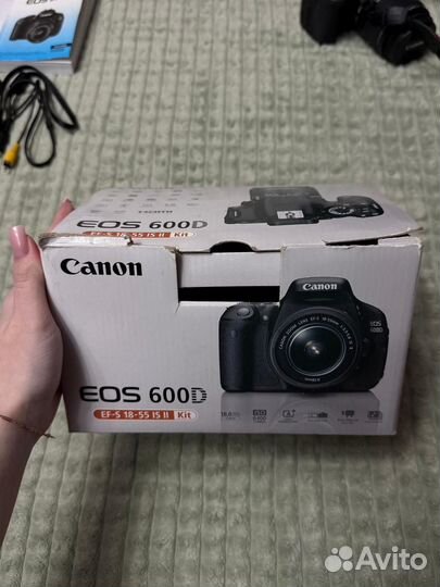 Фотоаппарат canon eos 600d kit