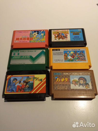 Японские картриджи dendy