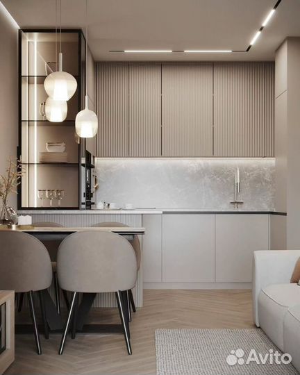 Современный кухонный гарнитур