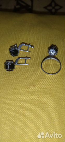 Серебряный набор