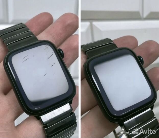 Полировка стекла apple watch
