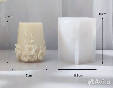 Молд силиконовый для свечей