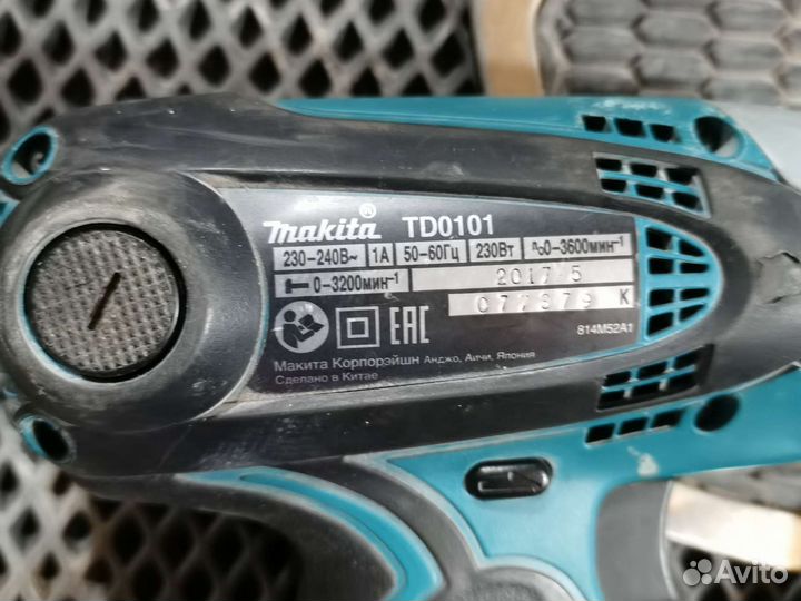 Шуруповерт makita сетевой