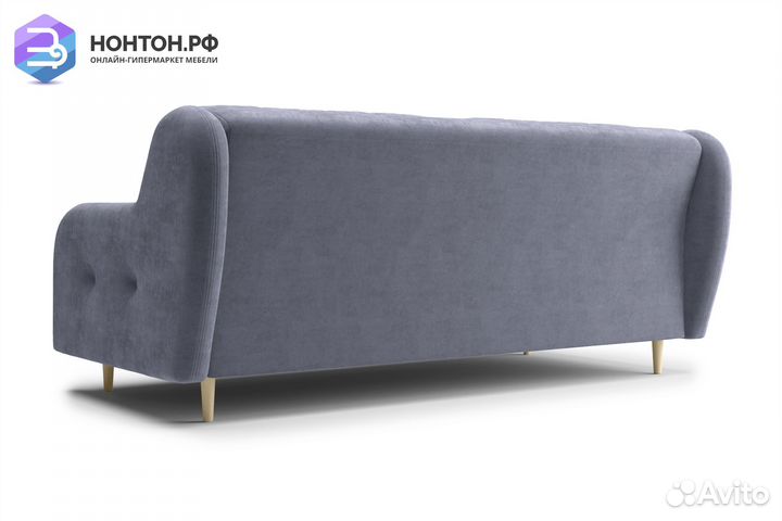 Диван книжка Глосс темно-серый