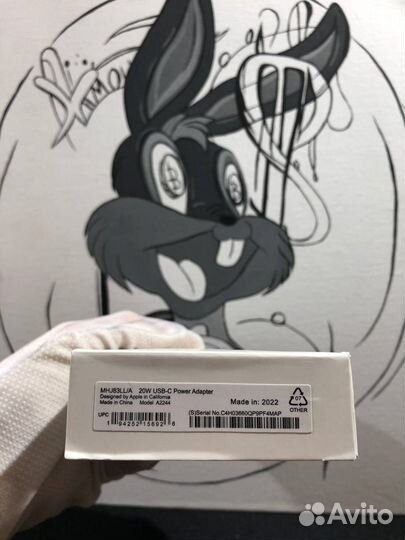 Зарядка на iPhone 20w с кабелем