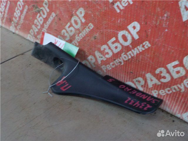 Уголок бампера передний правый Renault Sandero