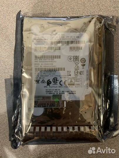 Жесткий диск HP 300Gb 15K 12G SAS 2.5 870792-001