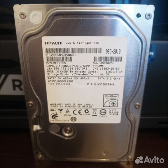 Жёсткий диск HDD 3,5