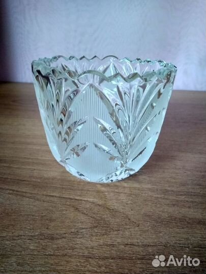 Хрустальные вазы-конфетницы СССР