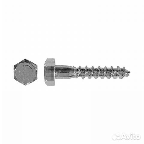 Шуруп сантехнический 8х70 (1шт развес)
