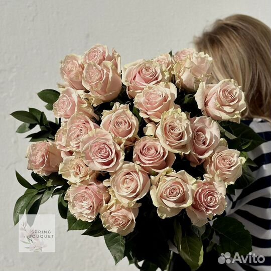 Букет французских роз на заказ