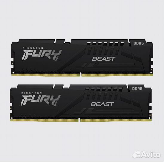 Kingston Fury Black Beast DDR5 6000 мгц 2x16 гб