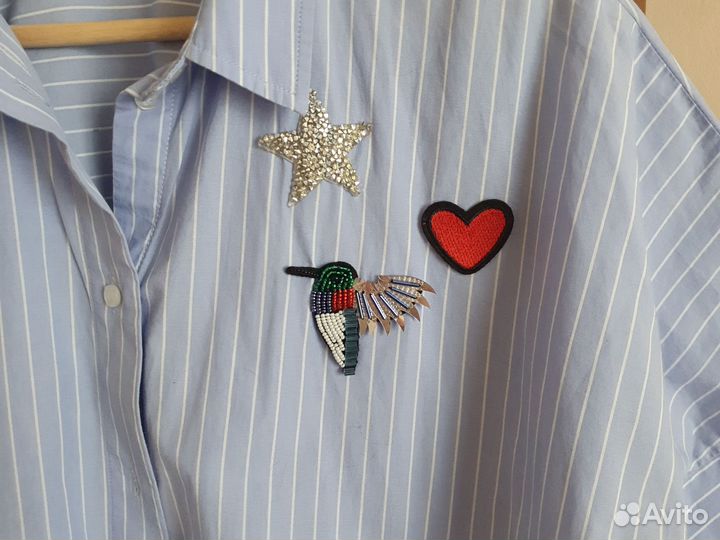 Блузка женская 48, хлопок, Savage