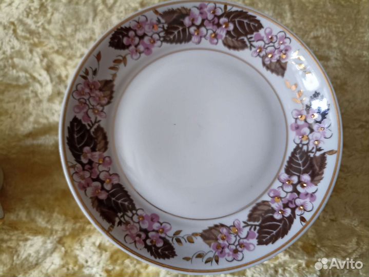 Кофейные пары. 6 чашек, 8 блюдец