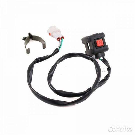 Кнопка стоп мотоцикла waterproof арт. 018201