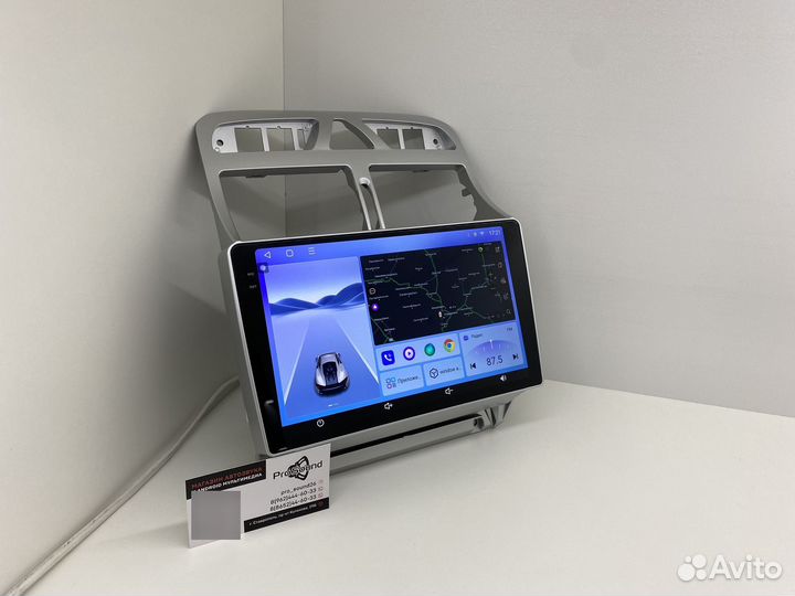 Android магнитола Peugeot 307 2001-2011 3/32GB 2К