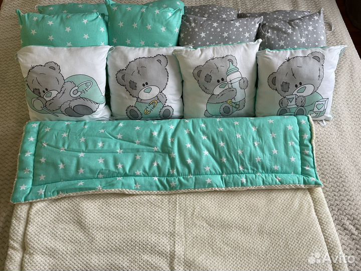 Бортики на детскую кроватку (одеяло)