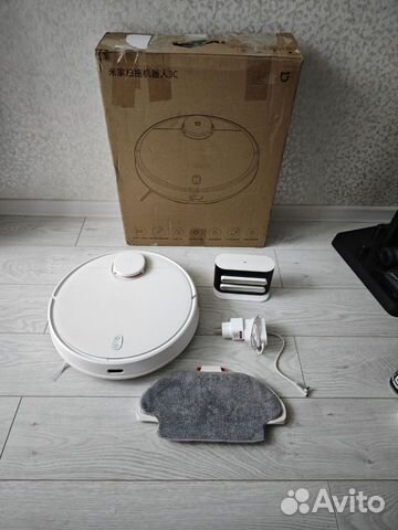 Робот пылесос Xiaomi Mop 3C с лидаром моющий