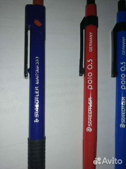 Карандаши механич. Rotring, линер, грифели, ластик