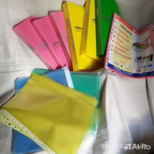 Файлы А4 и папки-скоросшиватели