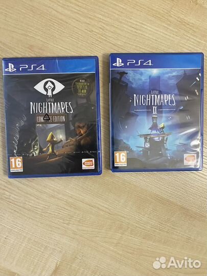 Игра Little Nightmares 1 и 2 часть для PS4