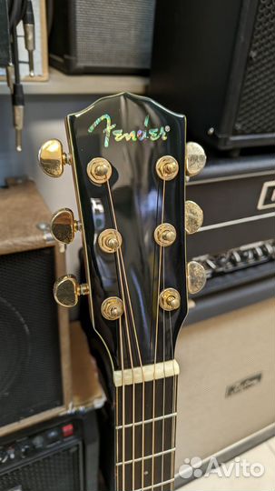 Электроакустическая гитара Fender GA45SCE 3TS