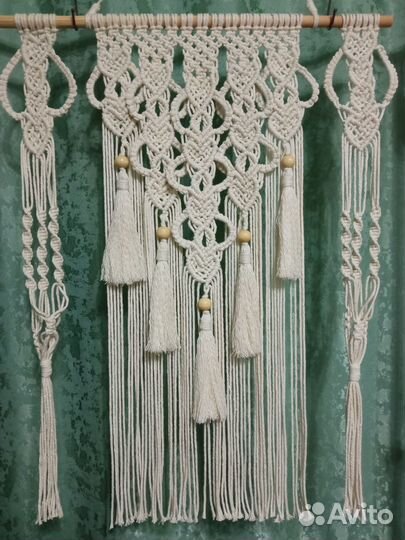 Настенное панно макраме