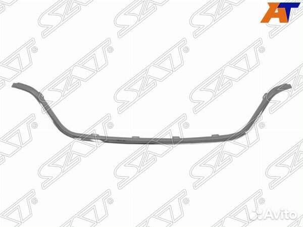 Молдинг решетки renault logan