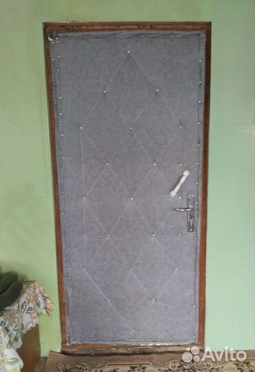 Дверь входная деревянная бу