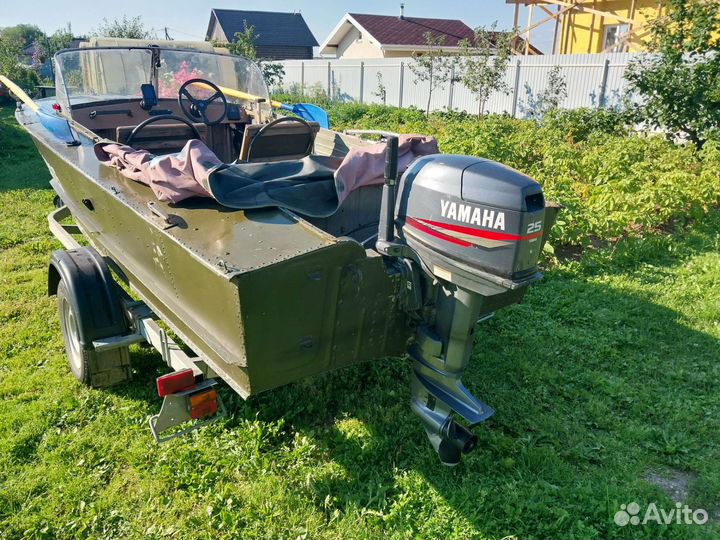 Прогресс 2 с мотором Yamaha 25