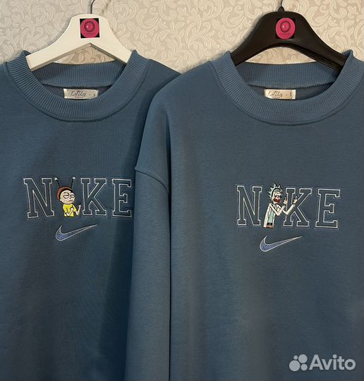 Парные худи с вышивкой