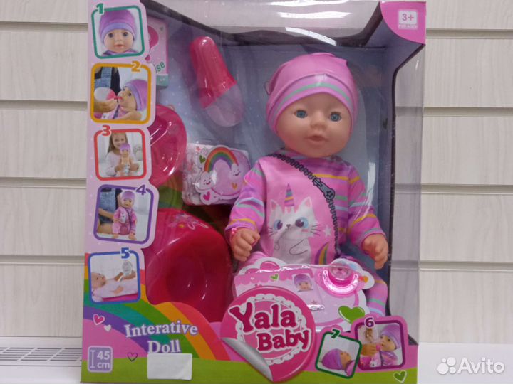 Кукла пупс новая
