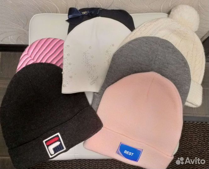 Шапочки новые и б/у