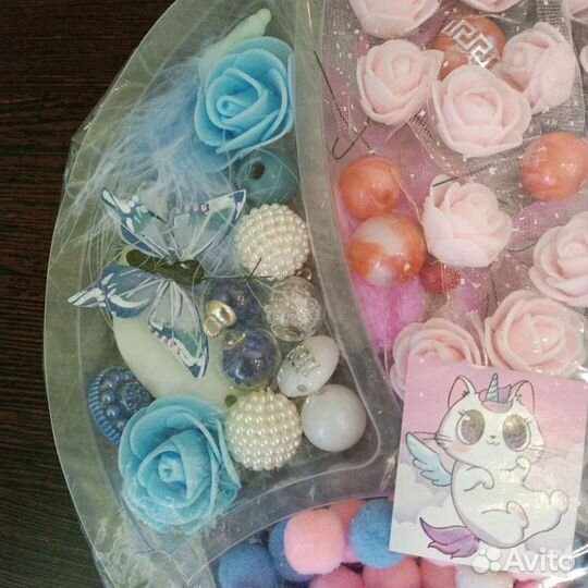 Материалы для творчества, искусственные цветы