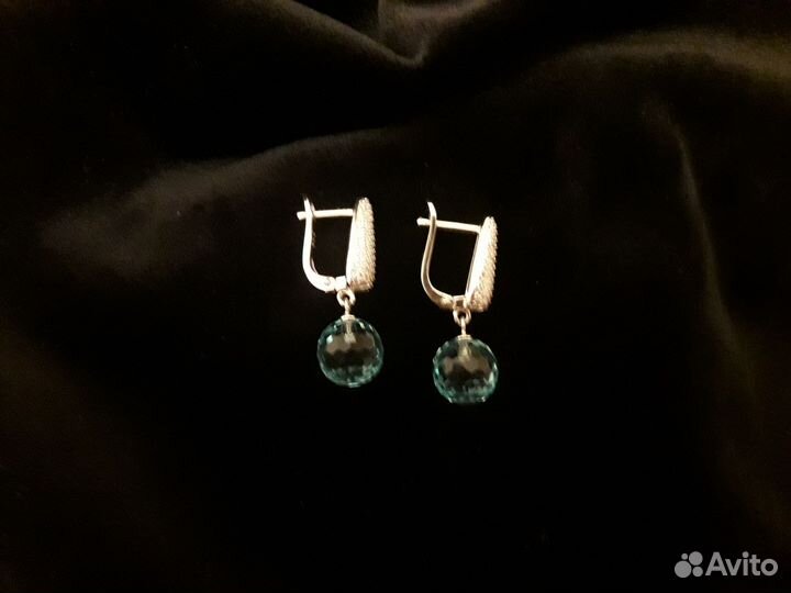 Серьги серебро
