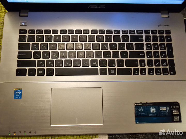 Ноутбук Asus intel core i7