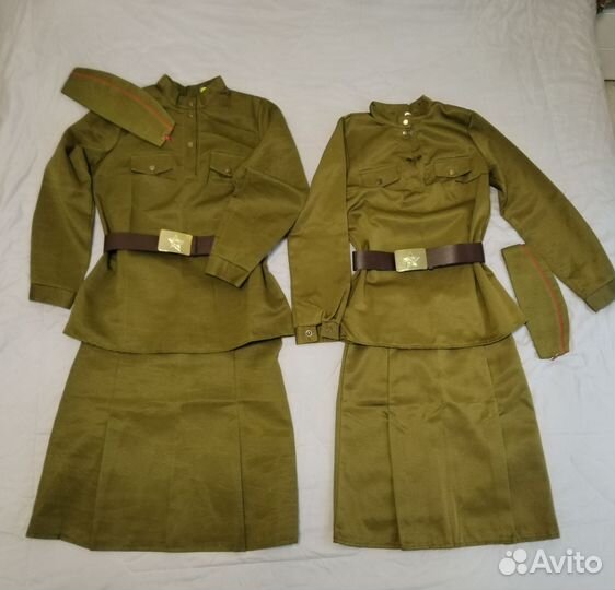 Женский Костюм 9 мая, день победы, военный