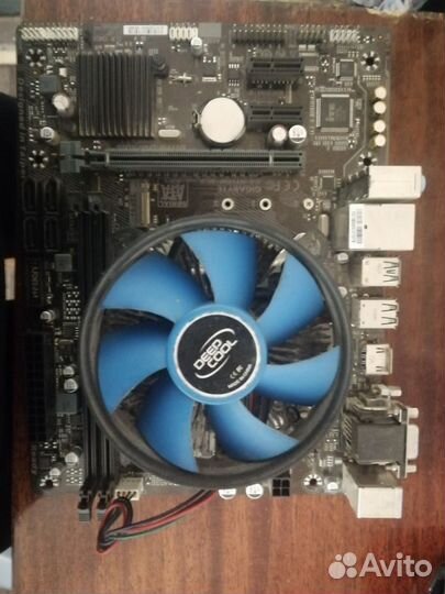 Материнская плата+ процессор