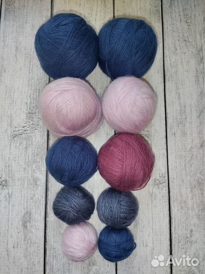 Пряжа для вязания шерсть пакетом