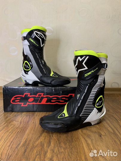 Мотоботы Alpinestars Smx Plus в идеальном сост