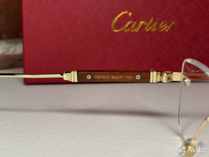 Оправа для очков мужская Cartier