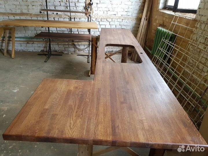 Столешница из массива дуба