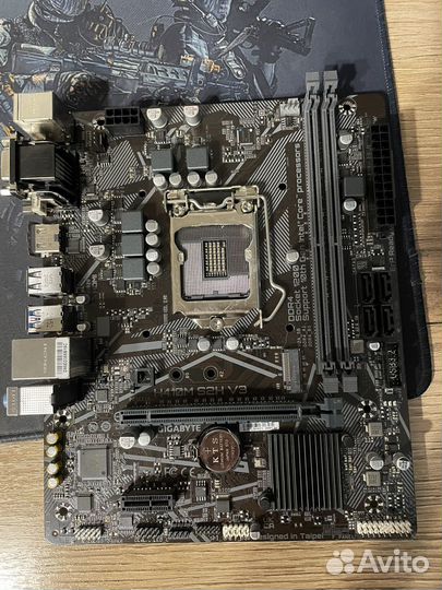 Материнская плата gigabyte H410M